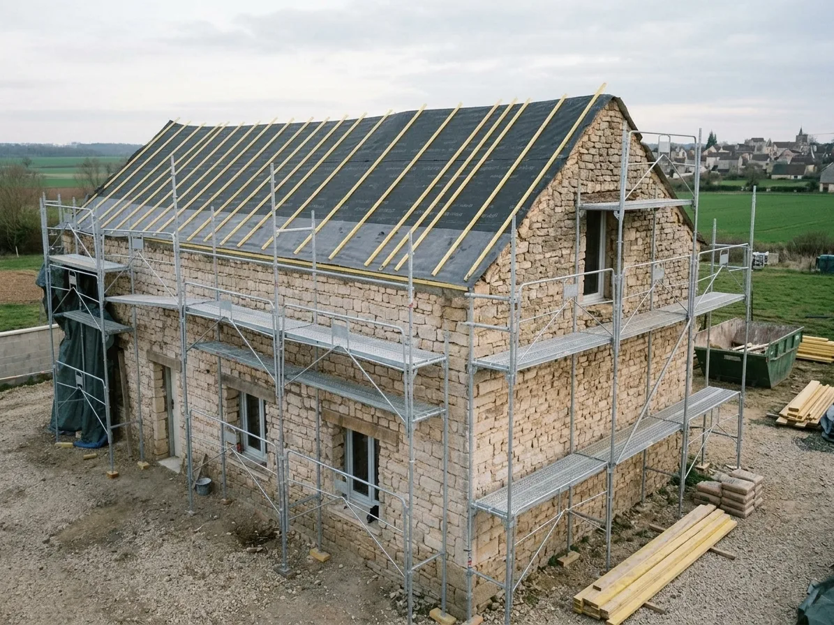 Réfection complète de toiture à Villeparisis Réfection complète de toiture à Villeparisis