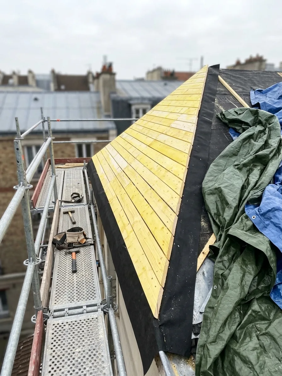 Réfection complète de toiture à Villeparisis Réfection complète de toiture à Villeparisis